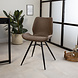 Industrial Dining Chair Barron Taupe Industrial Dining Chair Barron Taupe