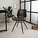 Industrial Dining Chair Barron Black Industrial Dining Chair Barron Black