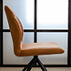 Industrial Dining Chair Grayson Cognac Industrial Dining Chair Grayson Cognac