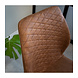 Industrial Dining Chair Grayson Cognac Industrial Dining Chair Grayson Cognac