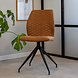 Industrial Dining Chair Grayson Cognac Industrial Dining Chair Grayson Cognac