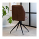 Industrial Dining Chair Grayson Brown Industrial Dining Chair Grayson Brown