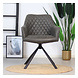 Industrial Dining Chair Dex Anthracite Eco-Leather Industrial Dining Chair Dex Anthracite Eco-Leather
