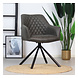 Industrial Dining Chair Dex Anthracite Eco-Leather Industrial Dining Chair Dex Anthracite Eco-Leather