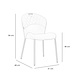 Industrial dining chair Fay Anthracite leather Industrial dining chair Fay Anthracite leather