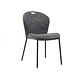 Industrial dining chair Fay Anthracite leather Industrial dining chair Fay Anthracite leather
