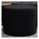 Velvet Poof Anna Black Velvet Poof Anna Black