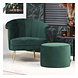 Velvet Poof Anna Green Velvet Poof Anna Green