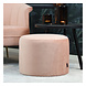 Velvet Poof Anna Pink Velvet Poof Anna Pink