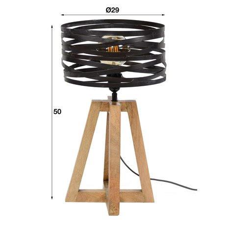 Industrial Table Lamp Watson Shipped in 24 Hours Furnwise