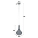Ceiling Light Dax 1L Ceiling Light Dax 1L