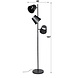 Industrial Floor Lamp Martock Industrial Floor Lamp Martock