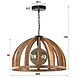 Retro Ceiling Light Silberston Solid Mango Wood Retro Ceiling Light Silberston Solid Mango Wood