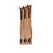 Wooden coat rack Tommy 2x3 hooks Wooden coat rack Tommy 2x3 hooks
