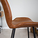Industrial Bar Stool Barron Cognac Industrial Bar Stool Barron Cognac