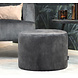 Velvet Poof Anna Anthracite Velvet Poof Anna Anthracite