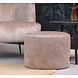 Velvet Poof Anna Taupe Velvet Poof Anna Taupe