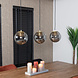 Ceiling light Maria Black 3 pendants Ceiling light Maria Black 3 pendants