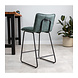 Industrial Barstool Jelle Green Industrial Barstool Jelle Green