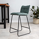 Industrial Barstool Jelle Green Industrial Barstool Jelle Green
