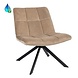 Armchair Eevi Taupe Velvet Armchair Eevi Taupe Velvet