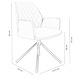 Industrial Dining Chair Donny Cognac Industrial Dining Chair Donny Cognac