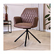 Industrial Dining Chair Donny Brown Industrial Dining Chair Donny Brown