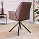 Industrial Dining Chair Donny Brown Industrial Dining Chair Donny Brown