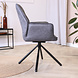 Industrial Dining Chair Donny Anthracite Industrial Dining Chair Donny Anthracite