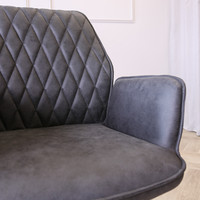 Industrial Dining Chair Donny Anthracite