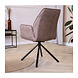 Industrial Dining Chair Donny Taupe Industrial Dining Chair Donny Taupe