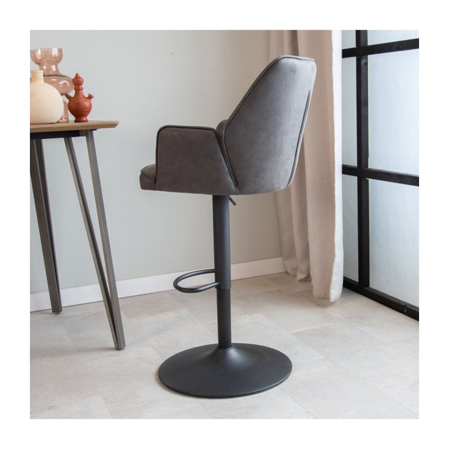Industrial Barstool Donny Anthracite