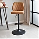 Industrial Barstool Grayson Cognac Industrial Barstool Grayson Cognac