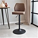 Industrial Barstool Grayson Taupe Industrial Barstool Grayson Taupe