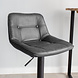 Industrial Bar Stool Ezra Anthracite PU Industrial Bar Stool Ezra Anthracite PU
