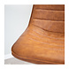 Industrial Bar Stool William Cognac PU Industrial Bar Stool William Cognac PU