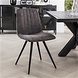 Velvet dining chair Zoey Grey Velvet dining chair Zoey Grey