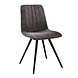 Velvet dining chair Zoey Grey Velvet dining chair Zoey Grey