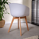 Modern Dining Chair Herning White Modern Dining Chair Herning White