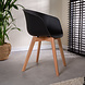 Modern Dining Chair Herning Black Modern Dining Chair Herning Black