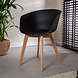 Modern Dining Chair Herning Black Modern Dining Chair Herning Black