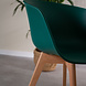 Modern Dining Chair Herning Green Modern Dining Chair Herning Green