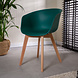 Modern Dining Chair Herning Green Modern Dining Chair Herning Green