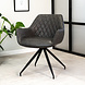 Industrial Dining chair Gian Antracite Industrial Dining chair Gian Antracite