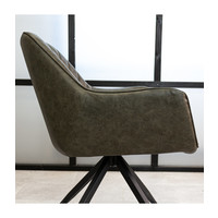 Industrial Dining chair Gian Green