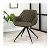 Industrial Dining chair Gian Green