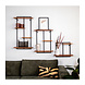 Industrial Wall shelf Lois - set of 3 Industrial Wall shelf Lois - set of 3