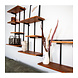 Industrial Wall shelf Lois - set of 3 Industrial Wall shelf Lois - set of 3