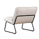 Modern Armchair Merle White Modern Armchair Merle White