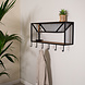 Industrial Wall rack Olivia Mango Wood Industrial Wall rack Olivia Mango Wood